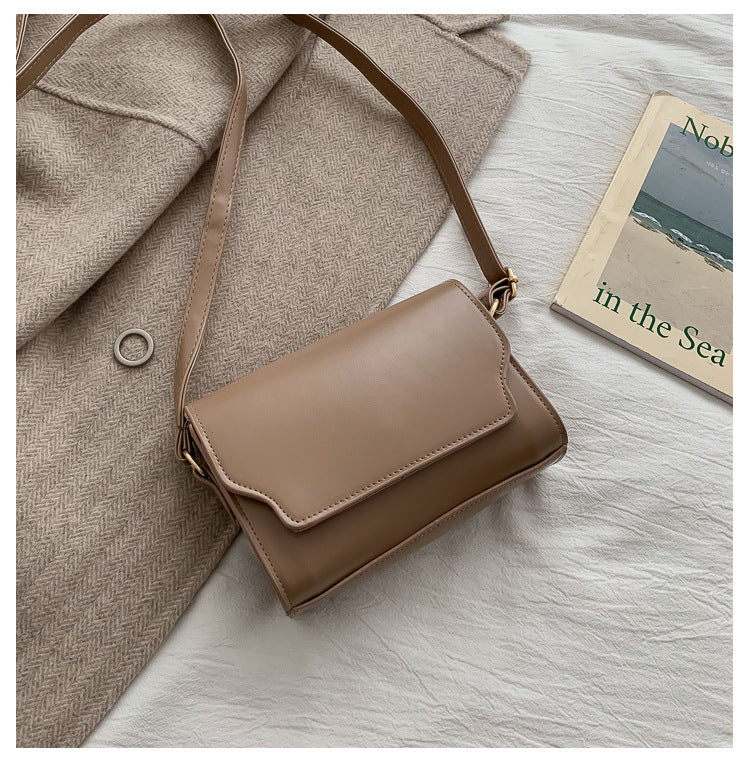 Single shoulder bag chic casual wide shoulder strap messenger female bag