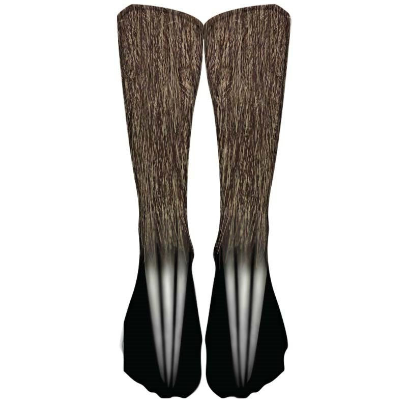 animal print socks 3D