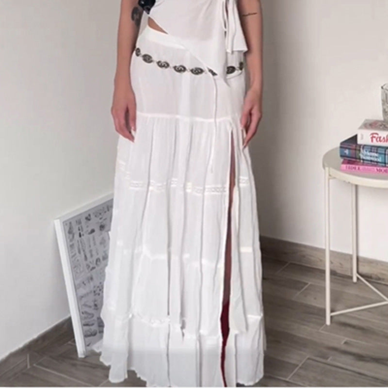 Simple Casual All-match Skirt For Women