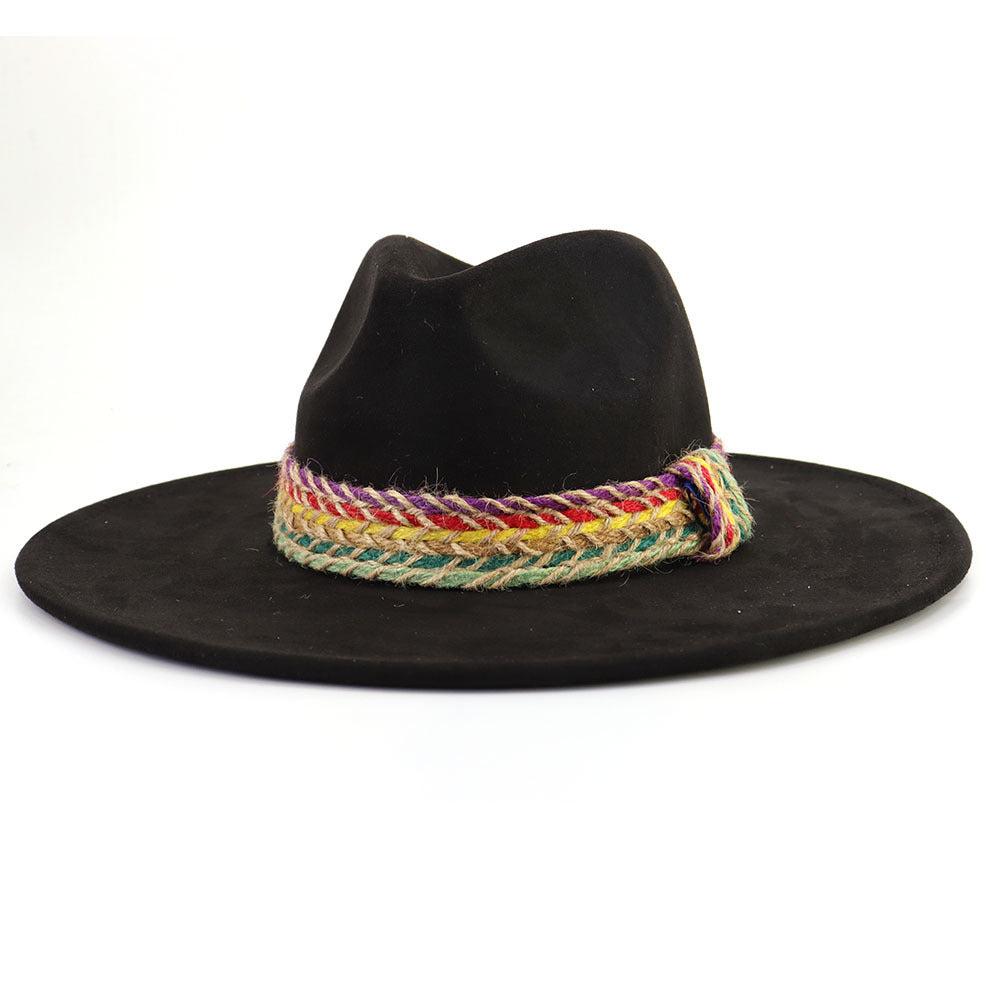 New Wide Brim Top Hat For Women