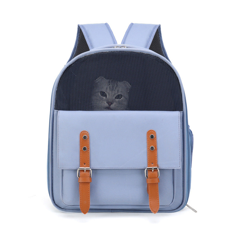 Pet Backpack Portable Foldable Breathable Space Capsule For Cats And Dogs Going Out