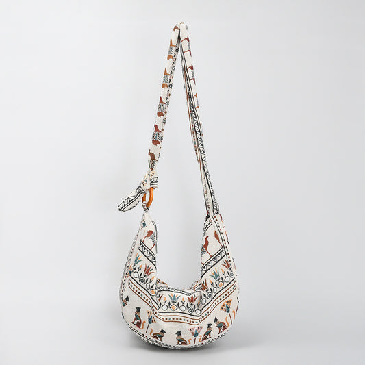 Ethnic Wandering Women's Canvas Shoulder Bag