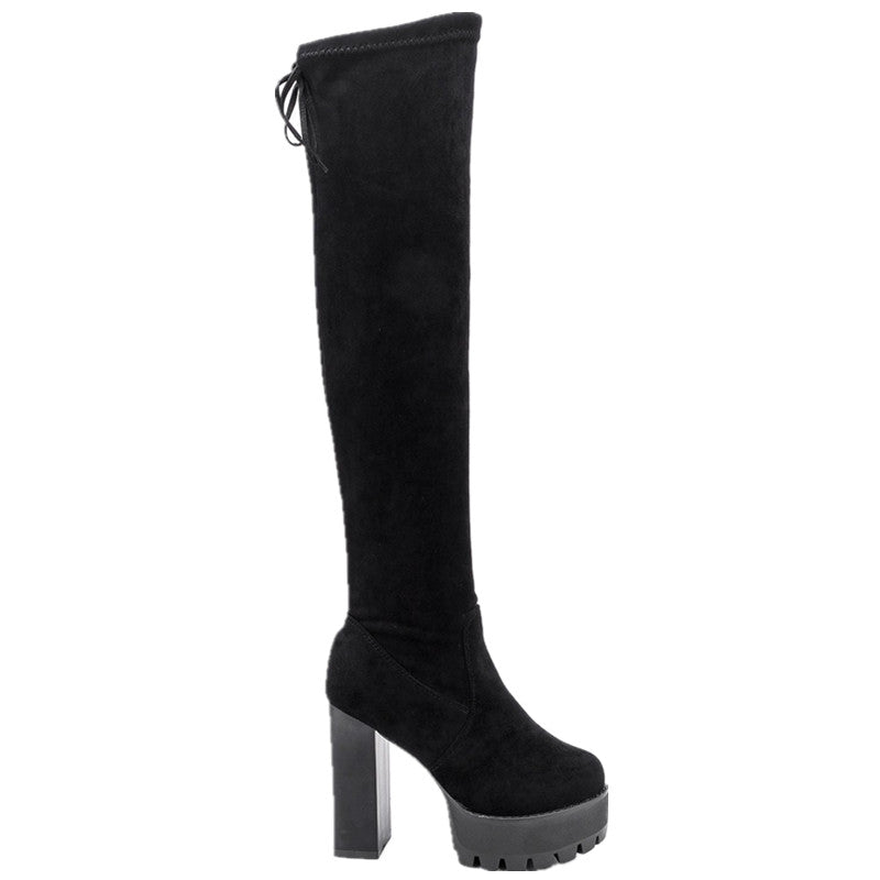 The New Ultra-high-heeled Slim Fashion Stretch Sleeve Boots