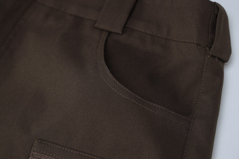 Design The Slim Wide-leg Pants With A Small Sense Of Feeling