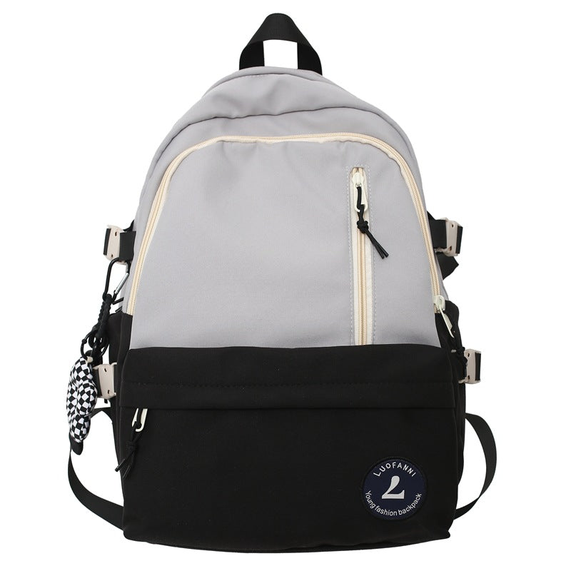 Large Capacity Schoolbag Student Minimalist Versatile Backpack