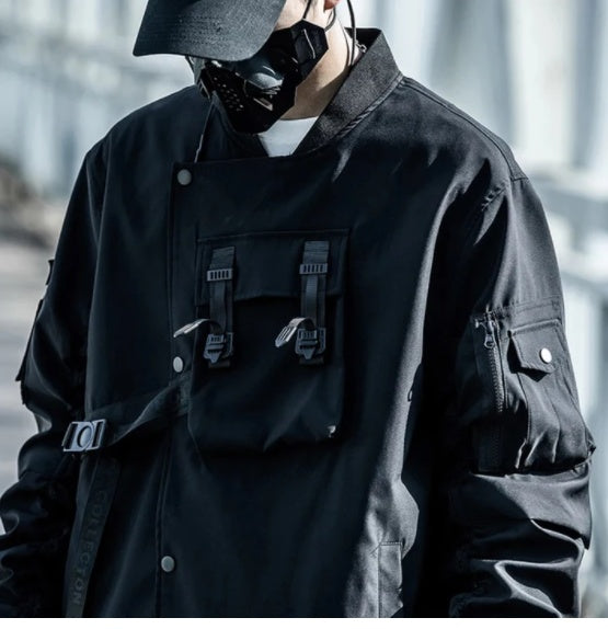 Loose Tide Brand Ins Functional Wind Baseball Uniform Tooling Jacket