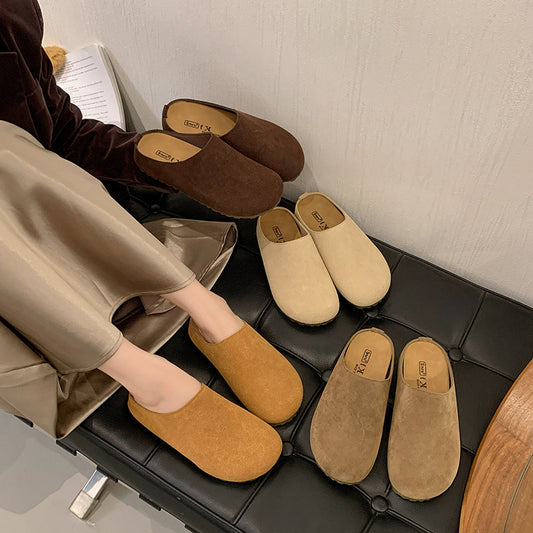 Ugly Soft Flat For Outdoors Slip-on Boken Slippers