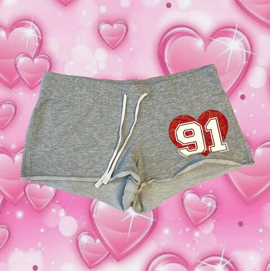 Hot Girl Leopard-print Slim-fit Contrast Color Hot Girl Casual Track Sweatpants