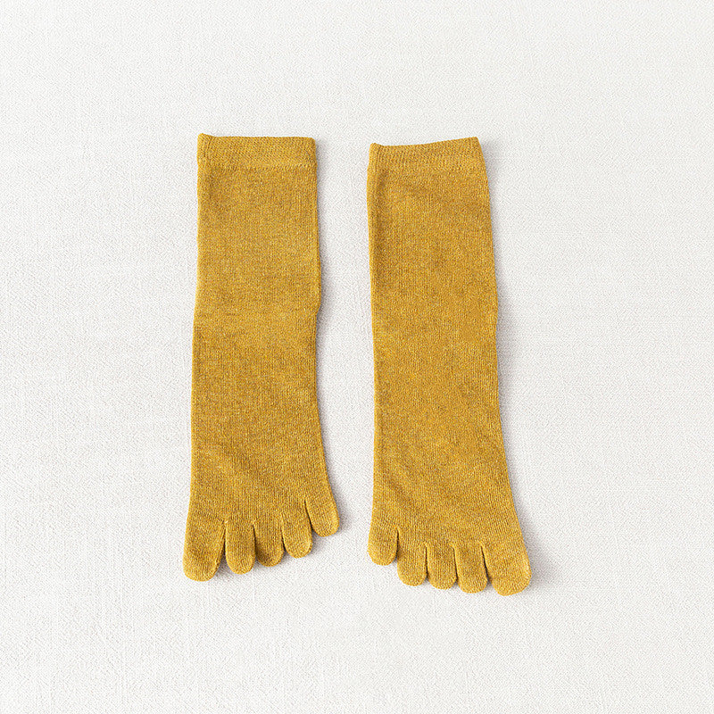 All-match Five-toed  Split Toe Socks Breathable