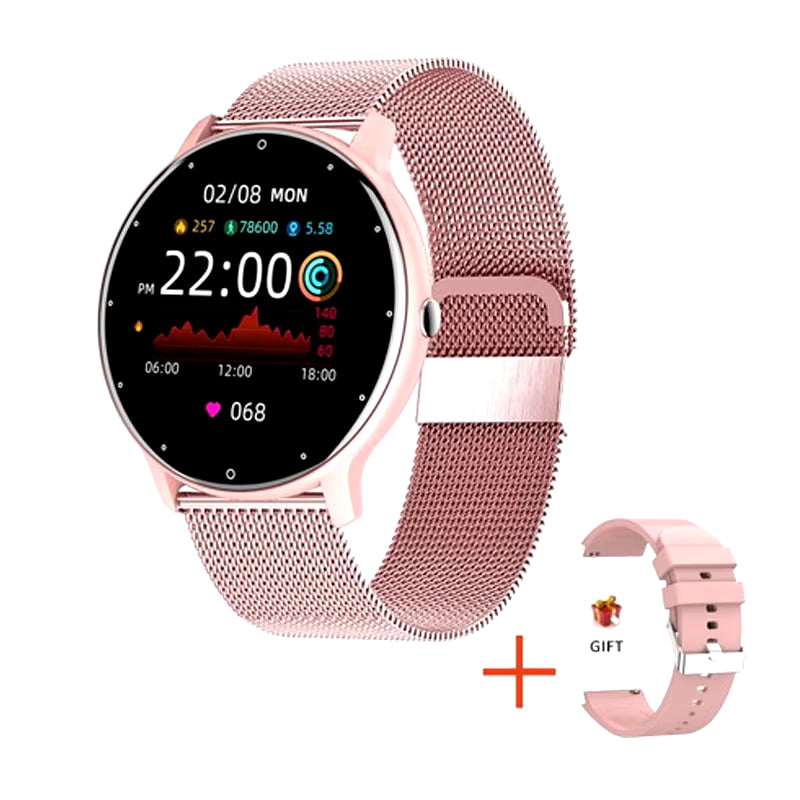 Smart Watch Men Women Full Touch Screen Sport Fitness Watch Man IP67 Waterproof Bluetooth for Android IOS Smartwatch Men