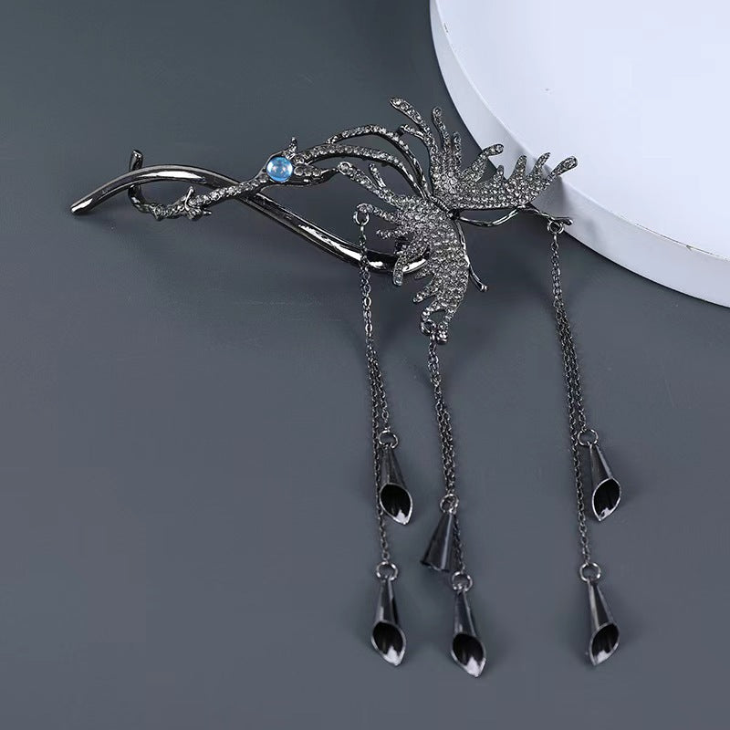High-grade Metal Hairpin Fringed Disc