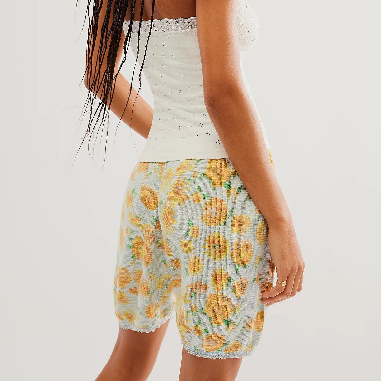 Fashion Women's Fruit Floral Shorts