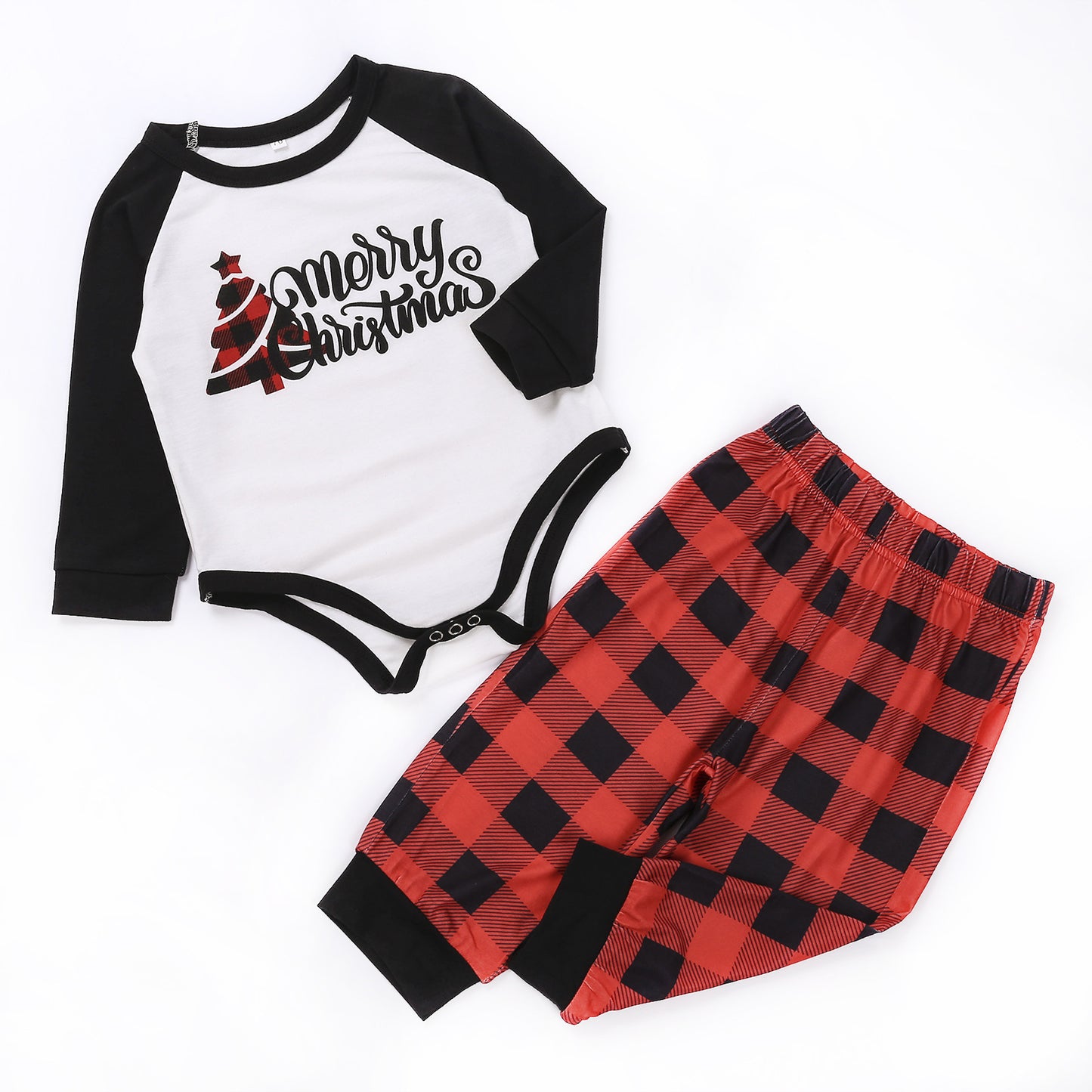 Cartoon Elk Print Home Clothes Pajamas Parent-child Wear