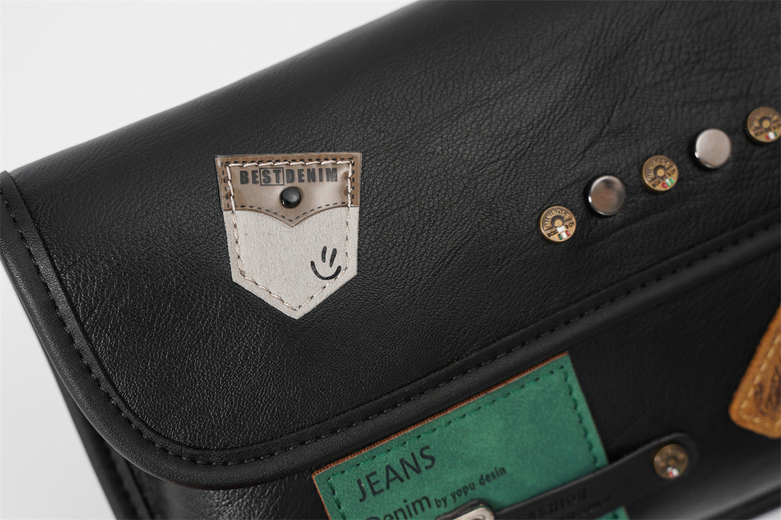 Tide Brand Fashion Chest Bag Personality Badge