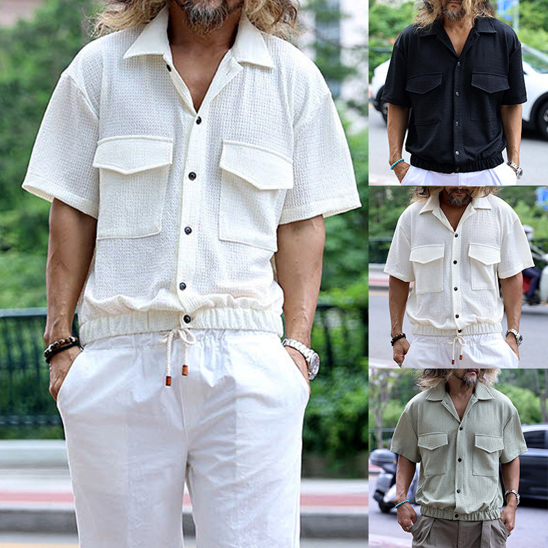 European And American Men's Shirt
