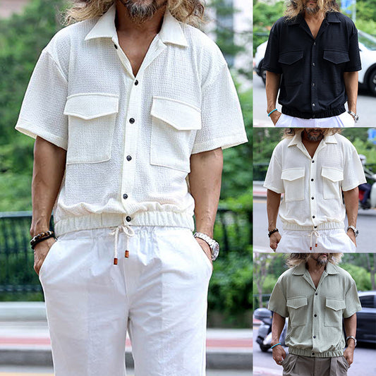 European And American Men's Shirt