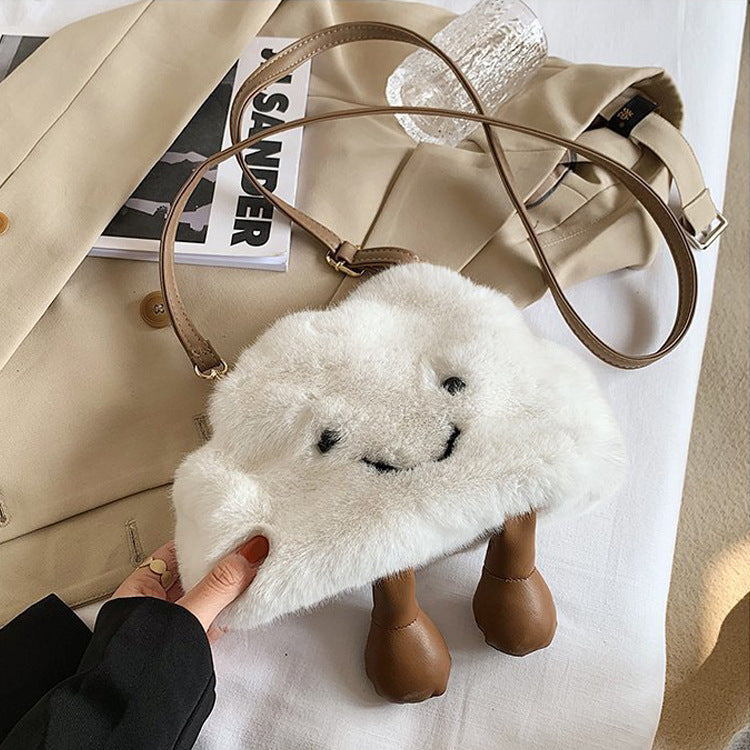 Women's Fashion Simple Cloud Shoulder Bag