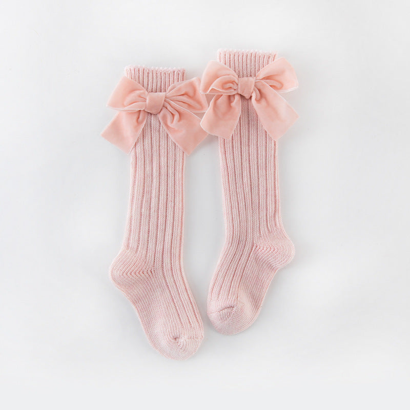 Primary School Growth Tube Cotton Socks Girls