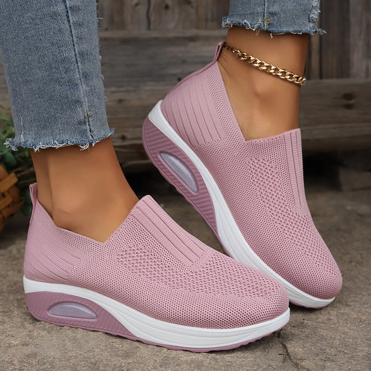 Fashionable Versatile Simple Plus-size Slip-on Casual Women's Shoes