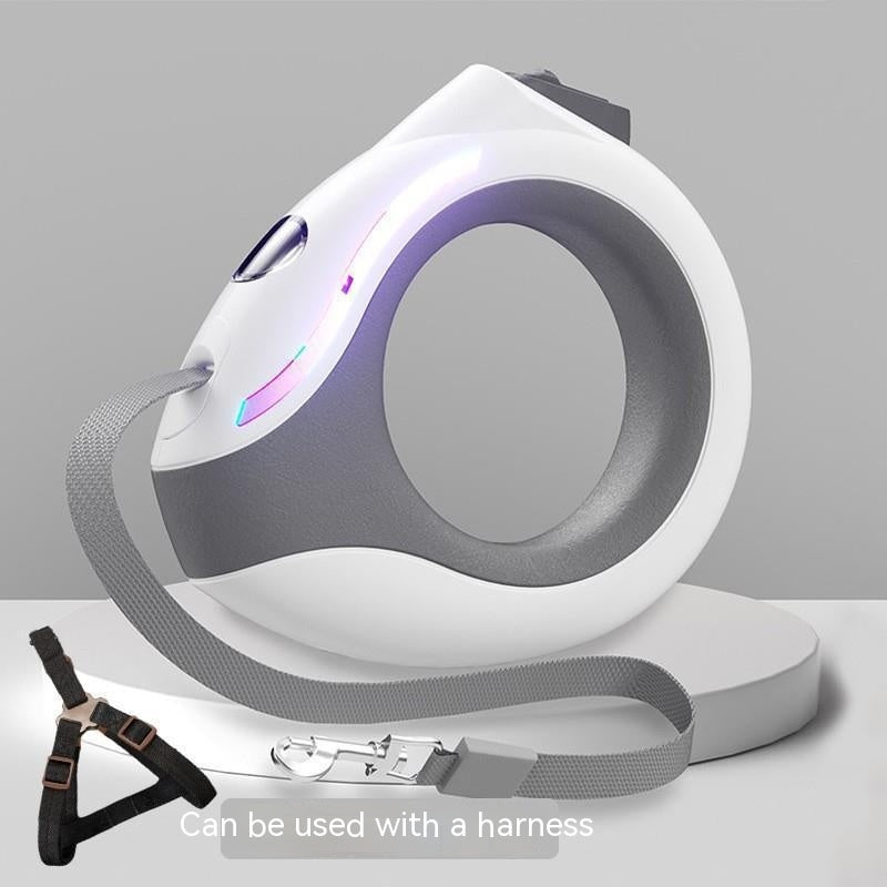 Retractable Luminous Automatic Hand Holding Rope Outing Pet Supplies