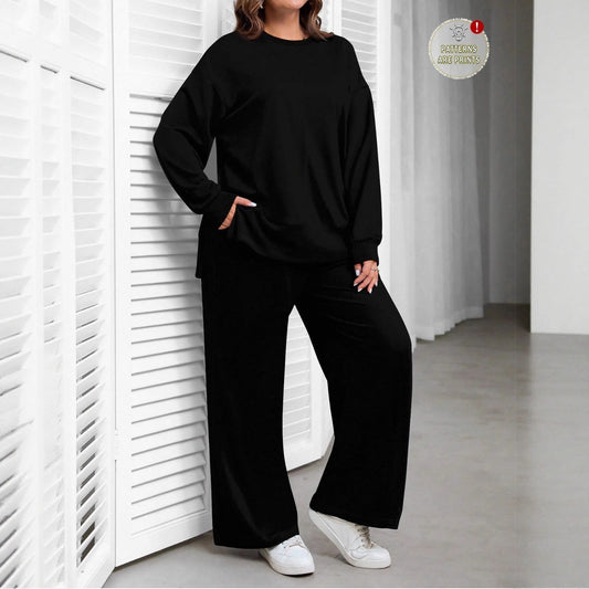 Loose Oversized Set Casual Comfortable Two-piece