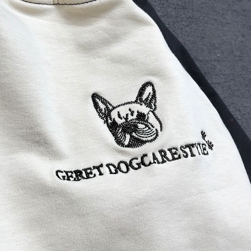 Dog Clothing Korean Style Long-sleeved T-shirt