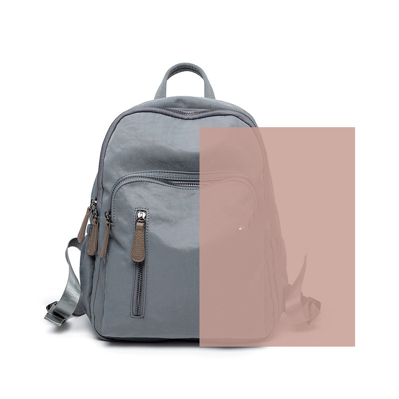 Lightweight Nylon Oxford Cloth Travel Anti-theft Backpack