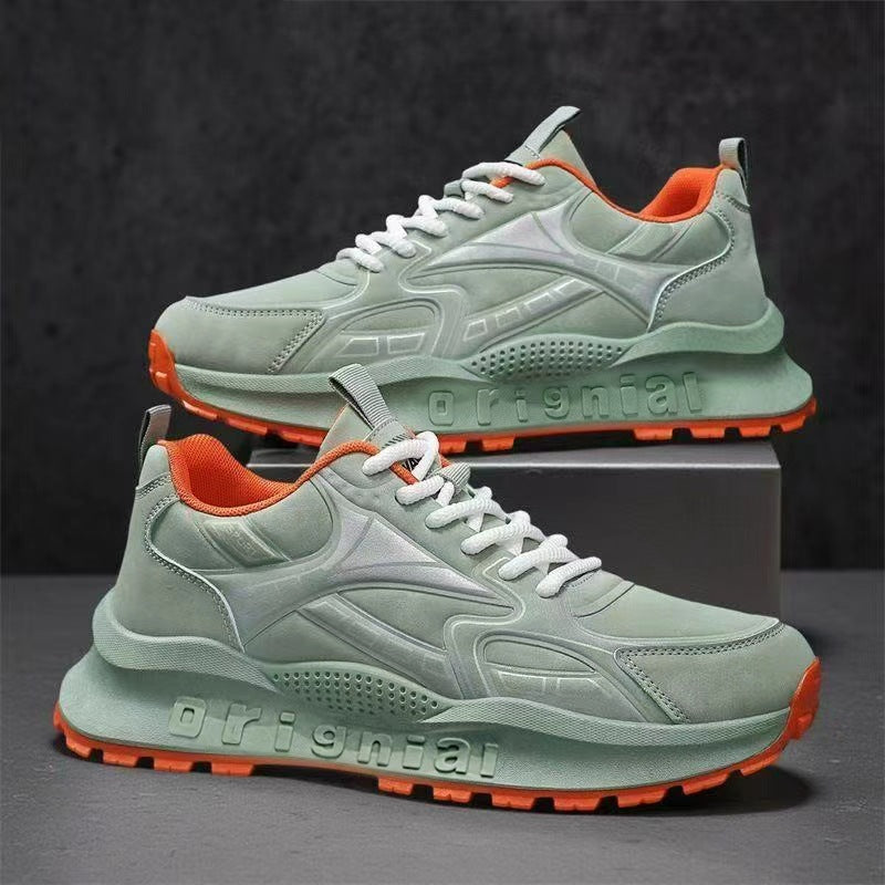 Mens Retro Soft-soled Non-slip Casual Sneakers