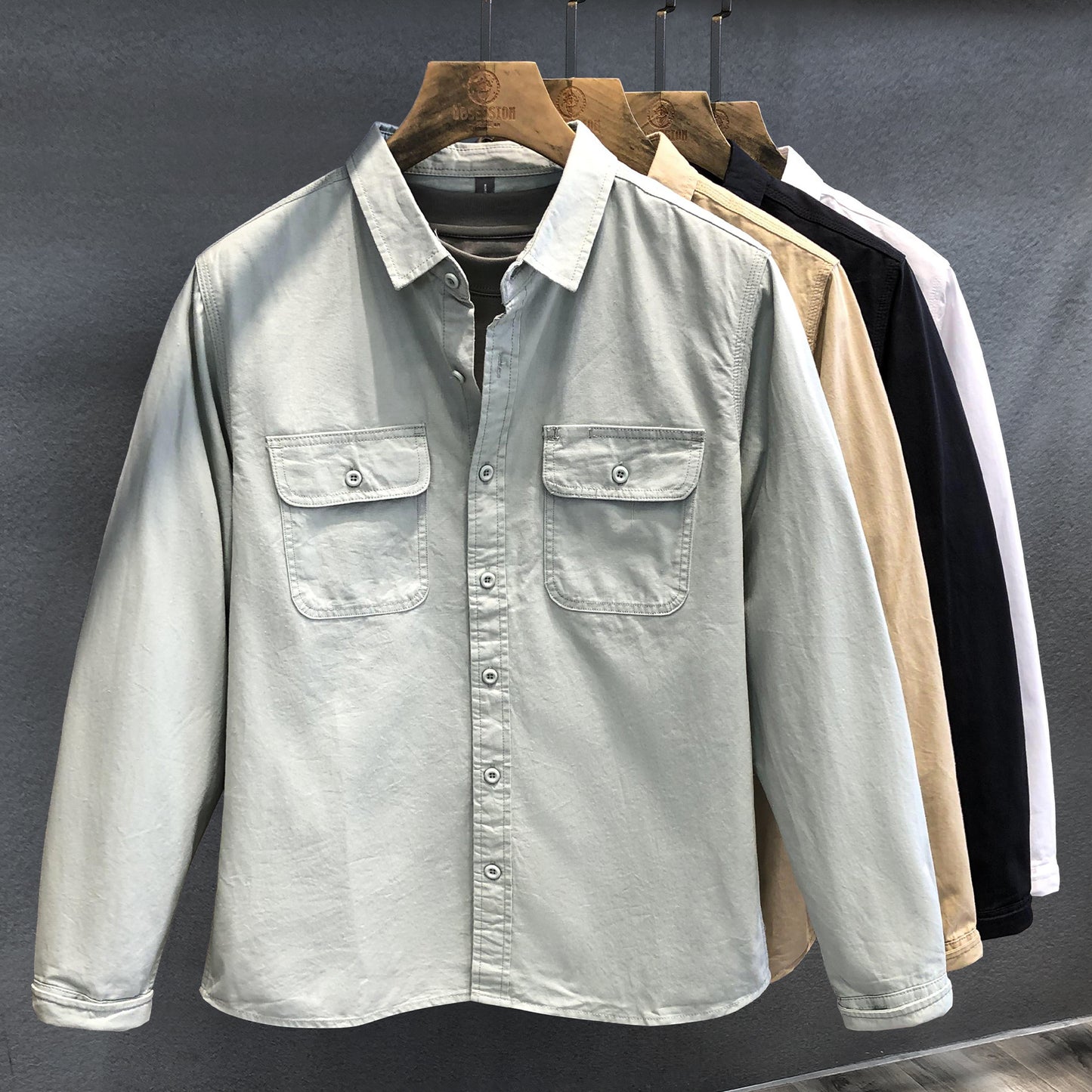 Casual All-matching And Handsome Trendy Brand Shirt