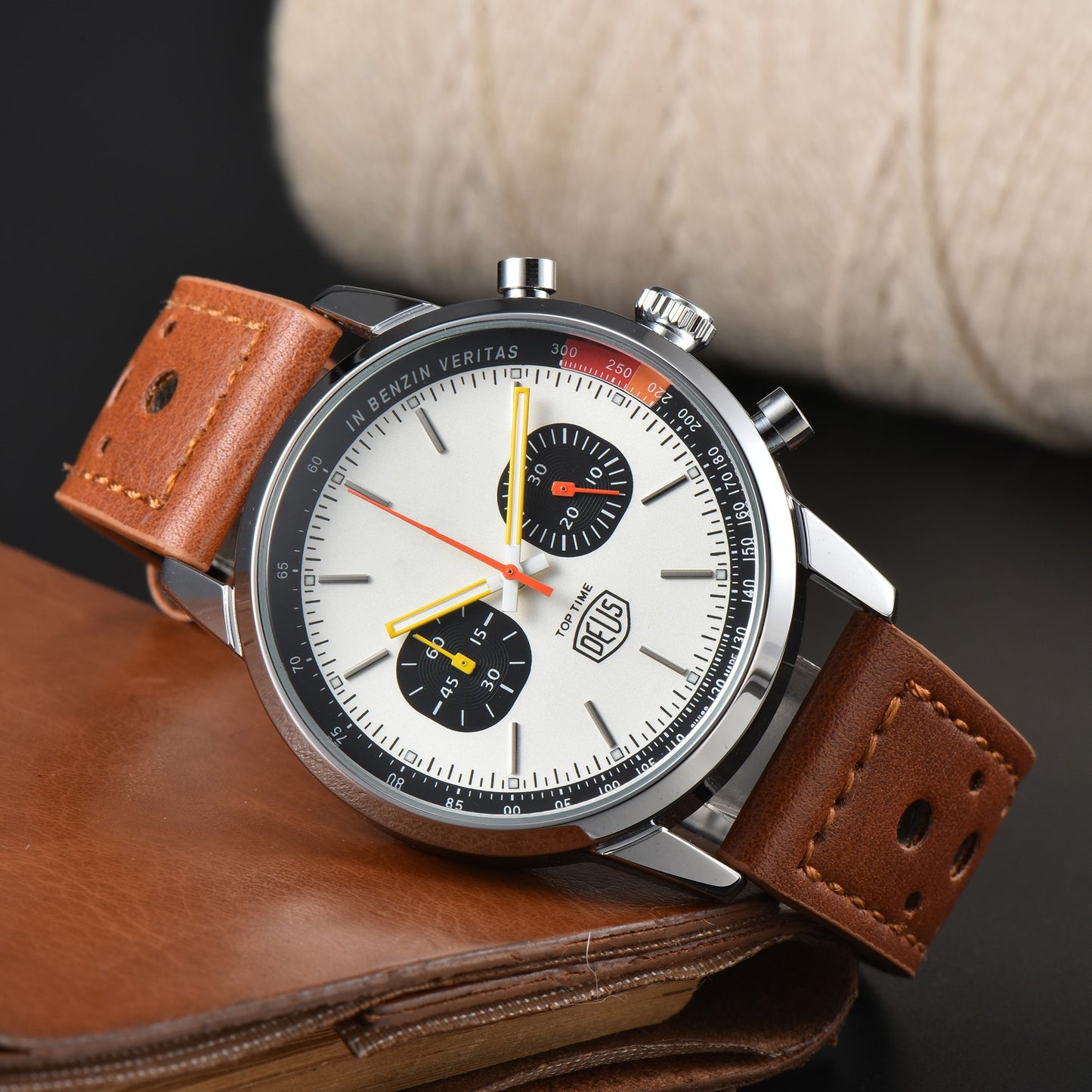 Casual Fashion Men's Quartz Movement Multifunctional Chronograph Watch