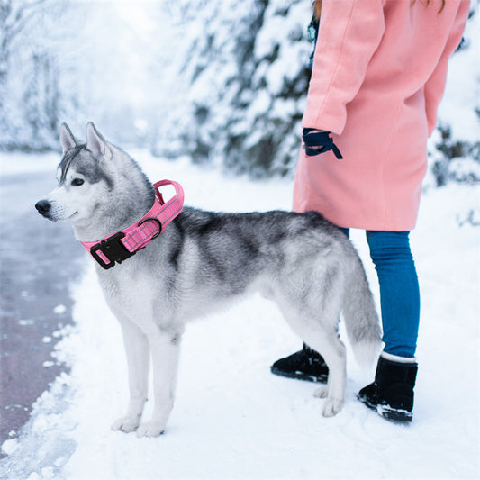 Stylish Traction Adjustable Large And Medium Dog Leash