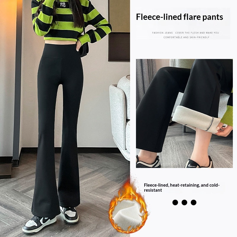 Women's High-waisted Slim-fit Stretchy Floor-length Casual Pants