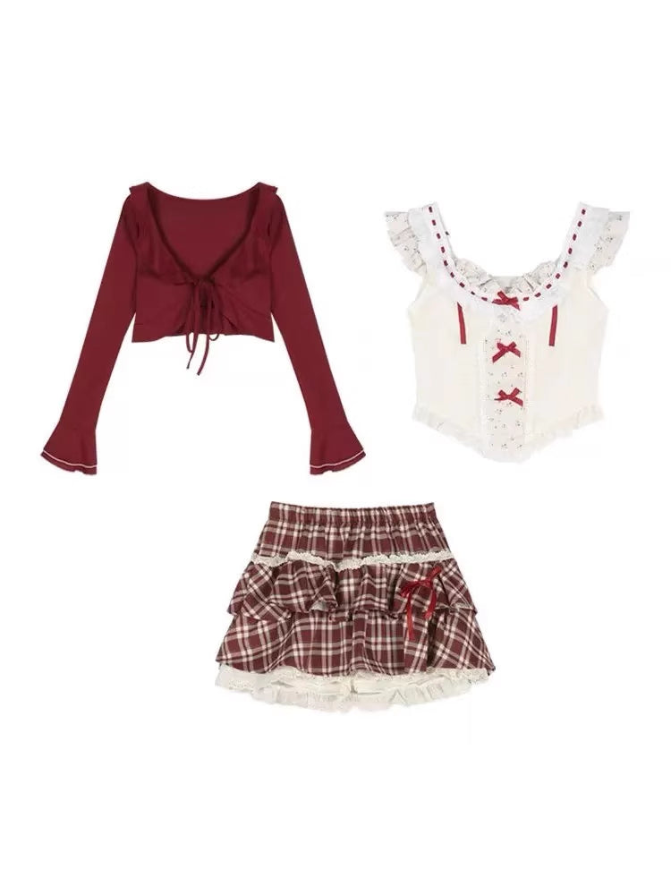 Summer Pure Desire Sød Pigeblondetop og -shorts