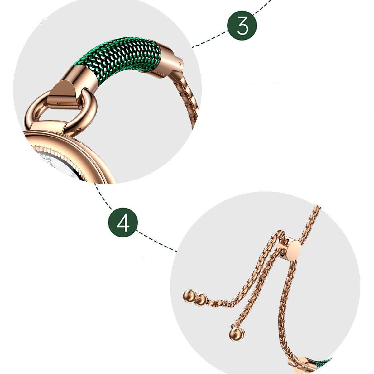 Heart Rate Physiological Cycle Monitoring Fashion Smart Watch