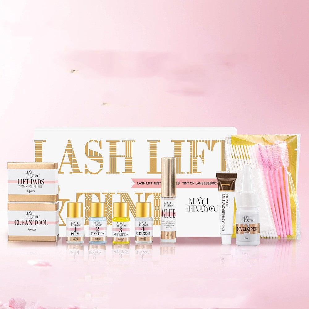 Eyebrow Dye And Eyelash Perm Suit Long-lasting Shaping Two-in-one