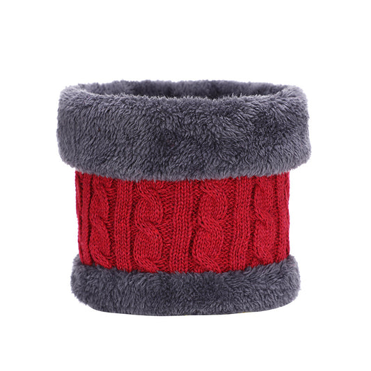 Plush Thick Woolen Hat For Outdoor Cold Protection