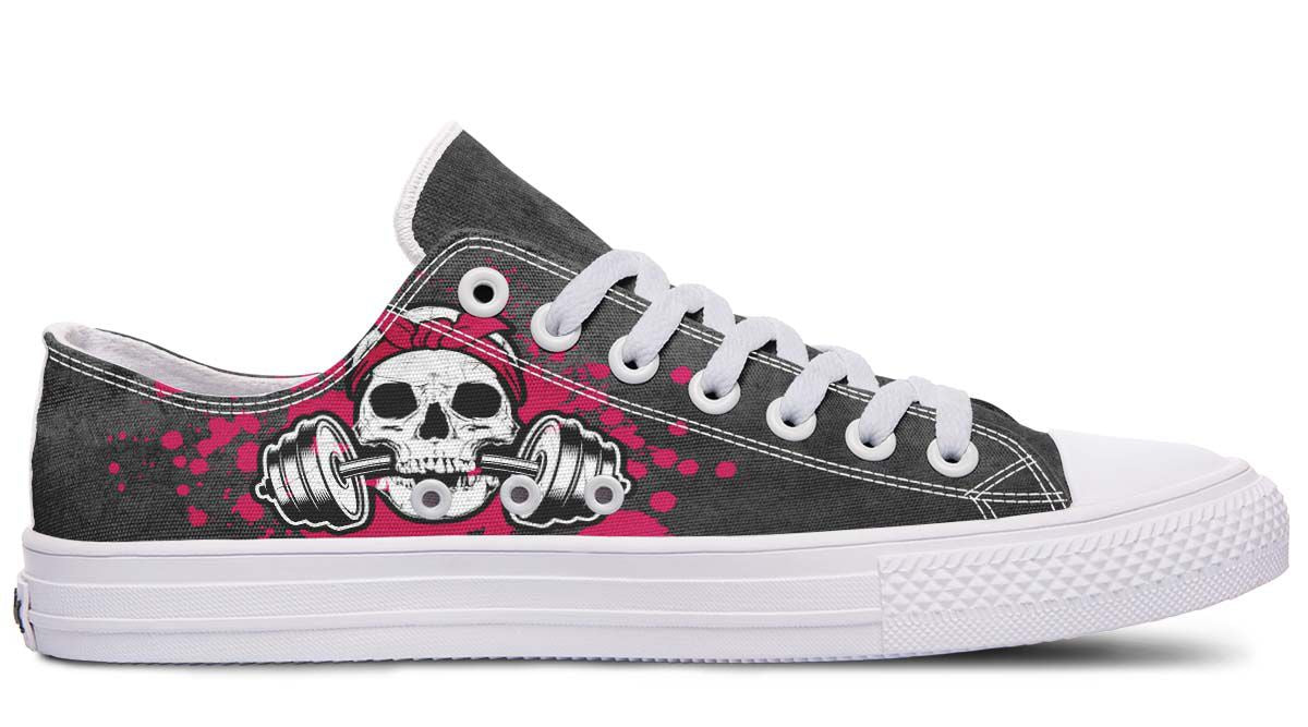 Fashion Print Couple Low-Top Canvas Shoes