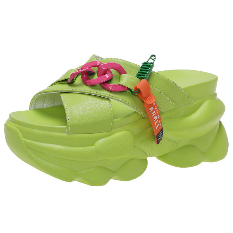 Sponge Cake Thick Bottom Small Children's Sandals