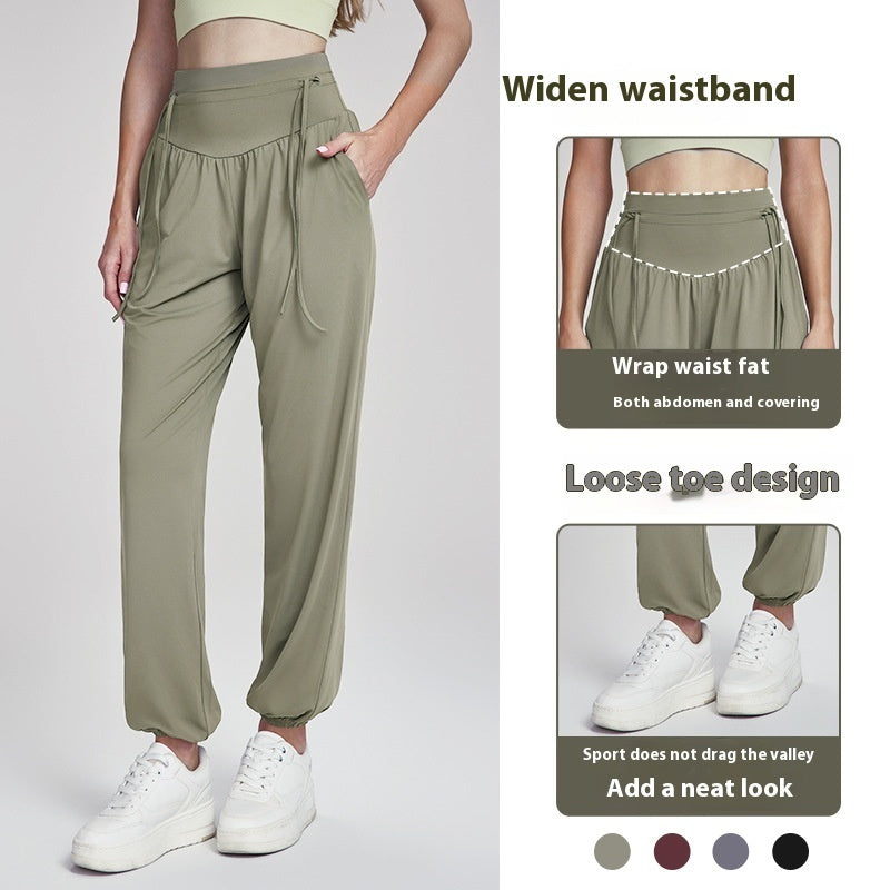 High Waist Straight Loose-fit Tappered Trousers Women