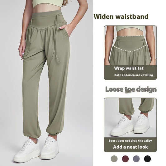 High Waist Straight Loose-fit Tappered Trousers Women
