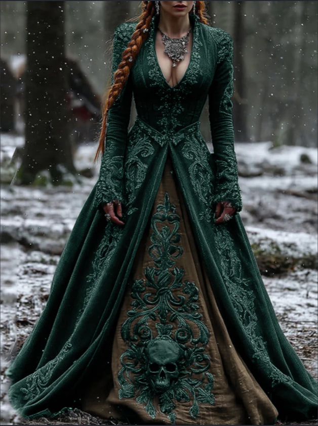 Fashionable Casual Halloween New Witch Witch Dress