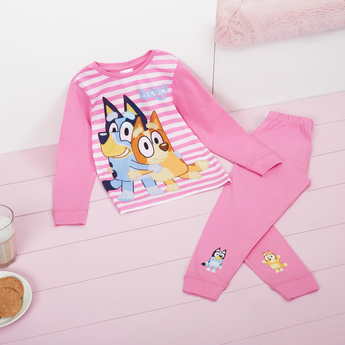 Bluey Pyjamas för flickor