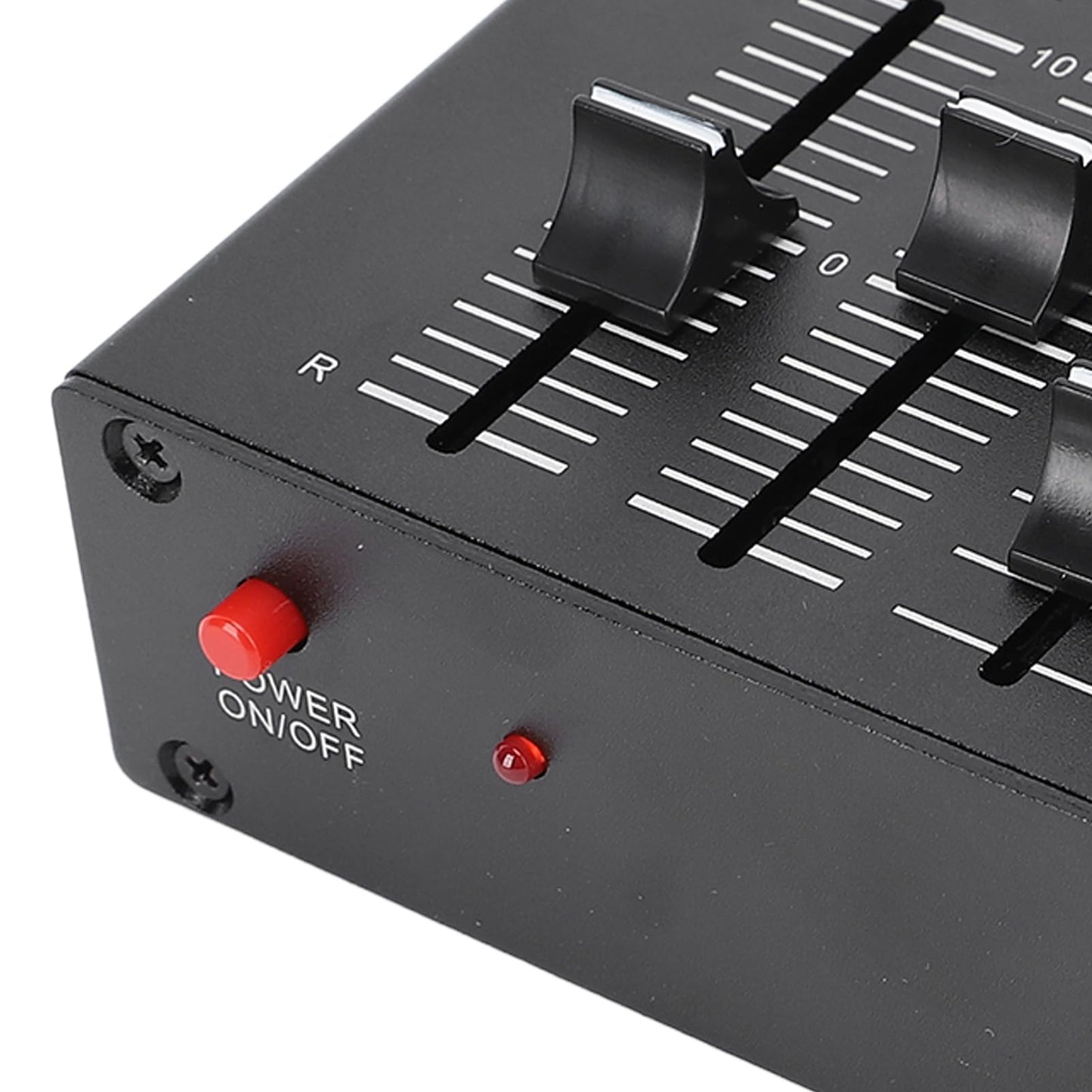 3 Band Equalizer, 20Hz-20Khz High Medium Low EQ Stereo Equalizer Channel Digital Equalizer