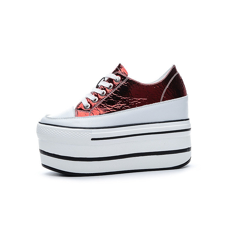 Inner Increase 10cm New Casual All-match Women's Platform Shoes