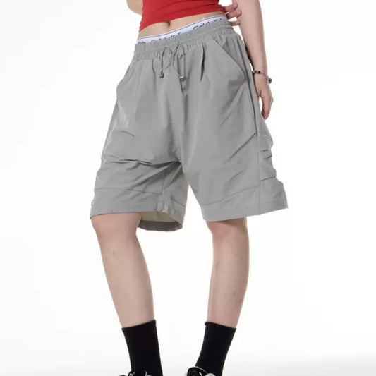 Summer New Loose Slimming Bermuda Shorts