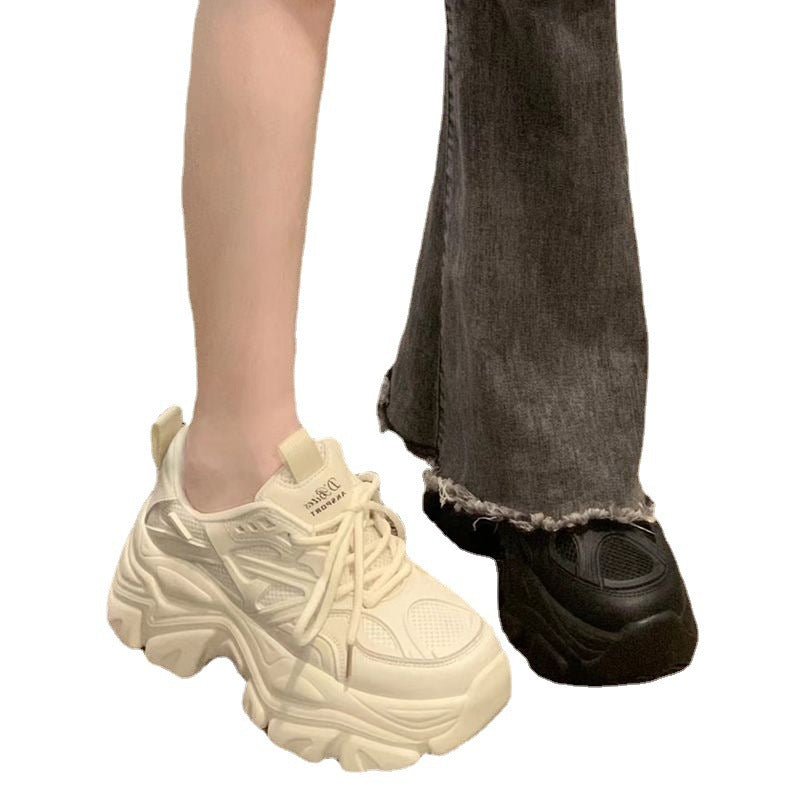Look Tall Thick Bottom Fried Street Sneaker