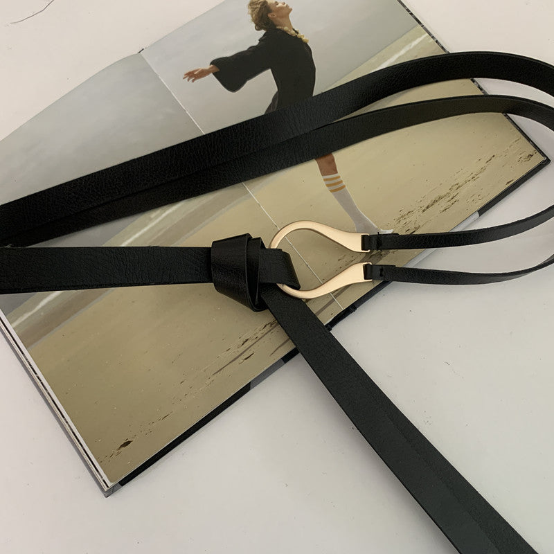 Women's Simple All-match Fashion Knot Small Belt
