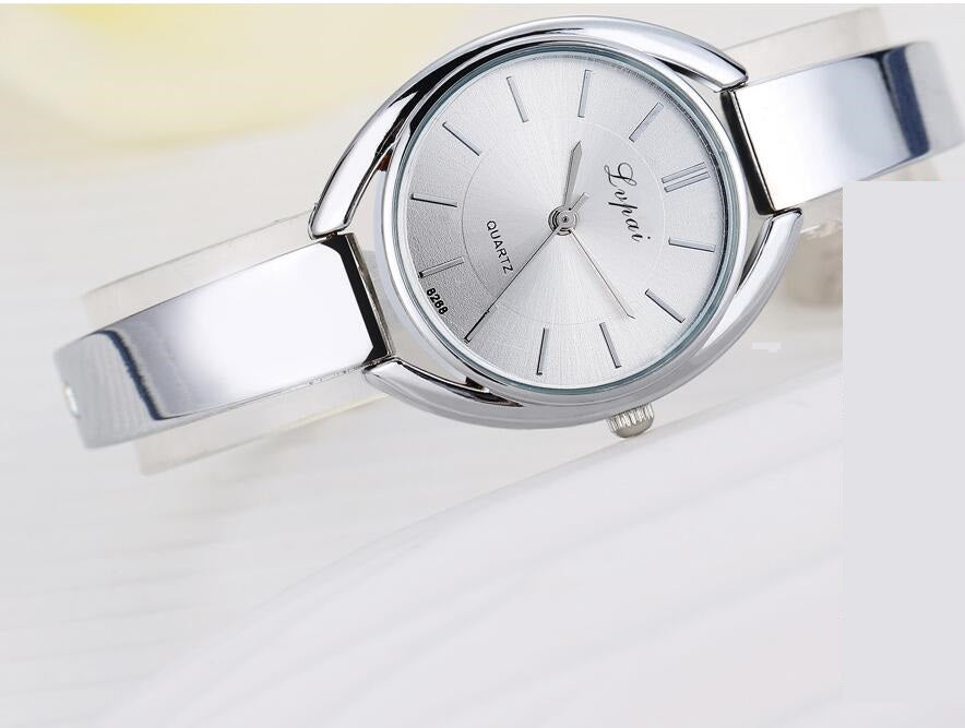 Ladies Korean Version Of Fashion Watch Steel Band With Diamond High-end Watch