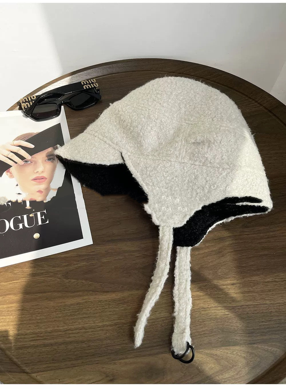 Unisex Versatile Wool Outdoor Flying Cap