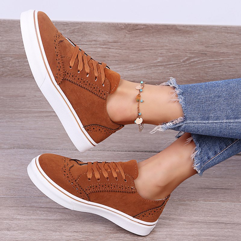 Comfortable Casual Women's Round Toe Flat Solid Color Single Shoes